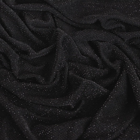Lurex - Negru cu fir negru