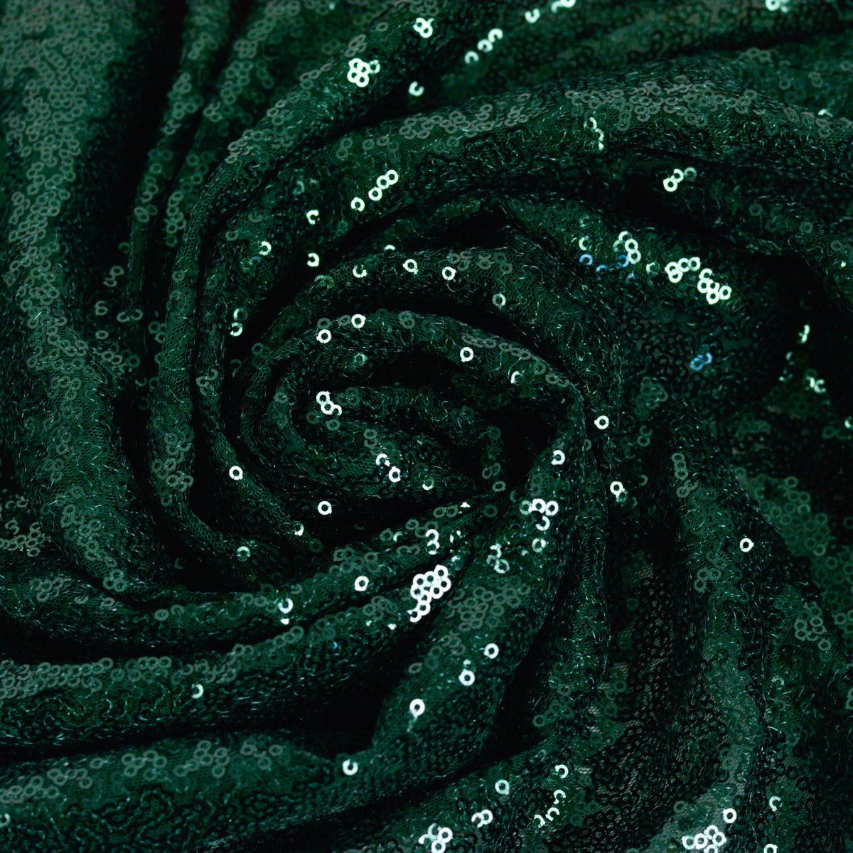 Micropaiete - Verde Smarald folosite la fabricarea rochiilor