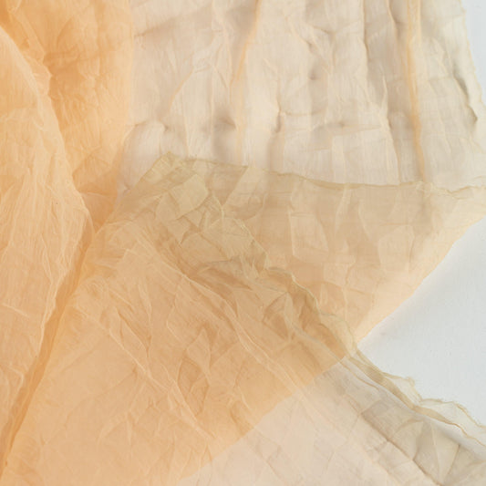Organza creponata nude