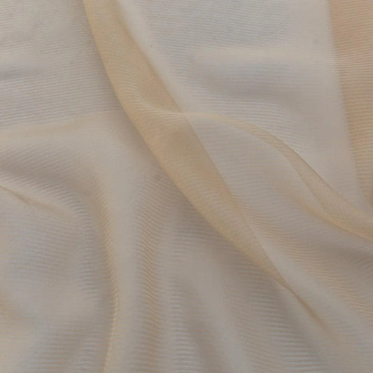 Organza cu dungi - Beige