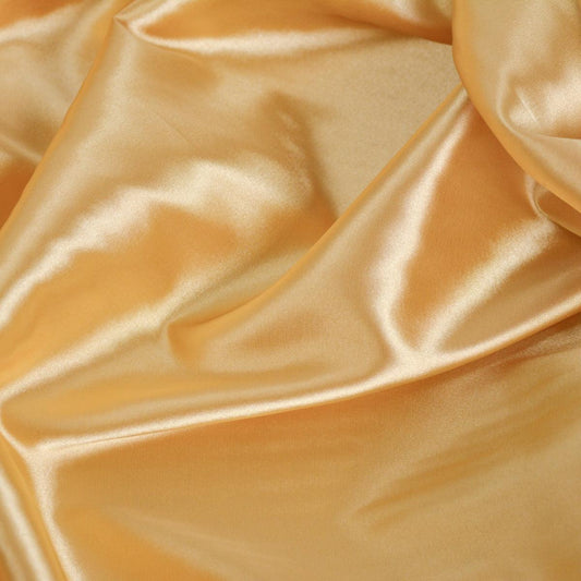 Satin Elastic - Auriu crem