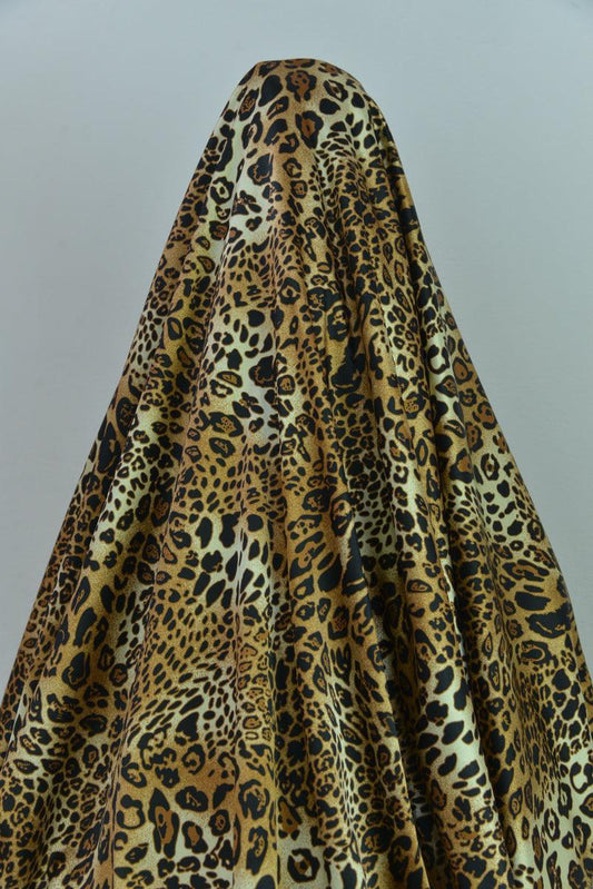 Satin Elastic - Animal Print