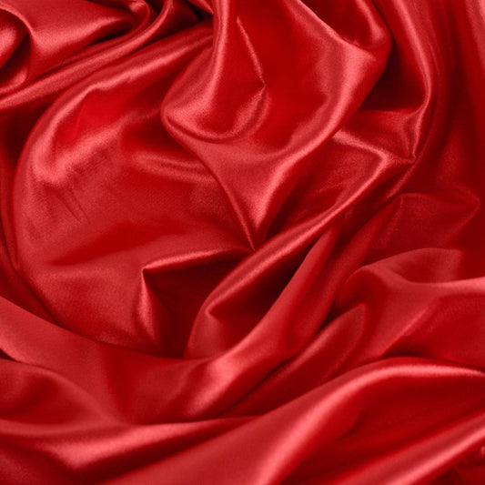 Satin Elastic - Rosu