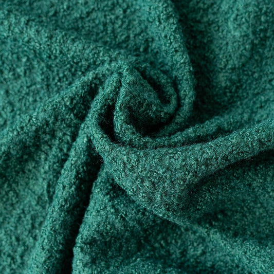 Stofa Boucle Verde