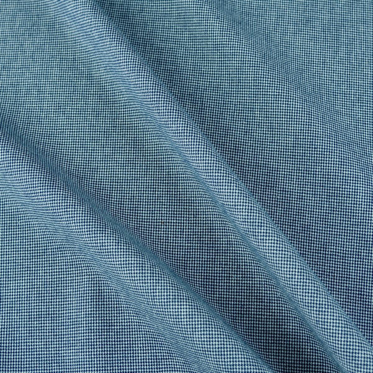 Stofita - Albastru cu alb