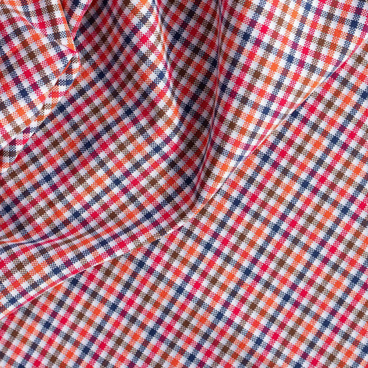 Stofita in carouri multicolore