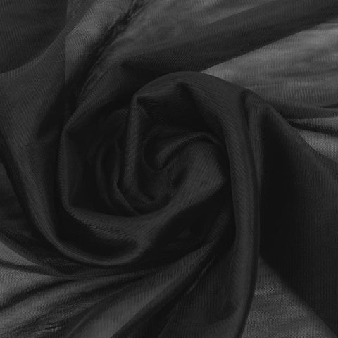 Tulle - Negru folosit la fabricarea rochiilor