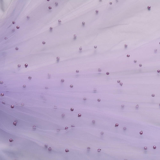 Tulle cu perle - Lila