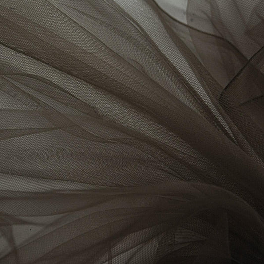 Tulle elastic pentru constructie - Maro inchis