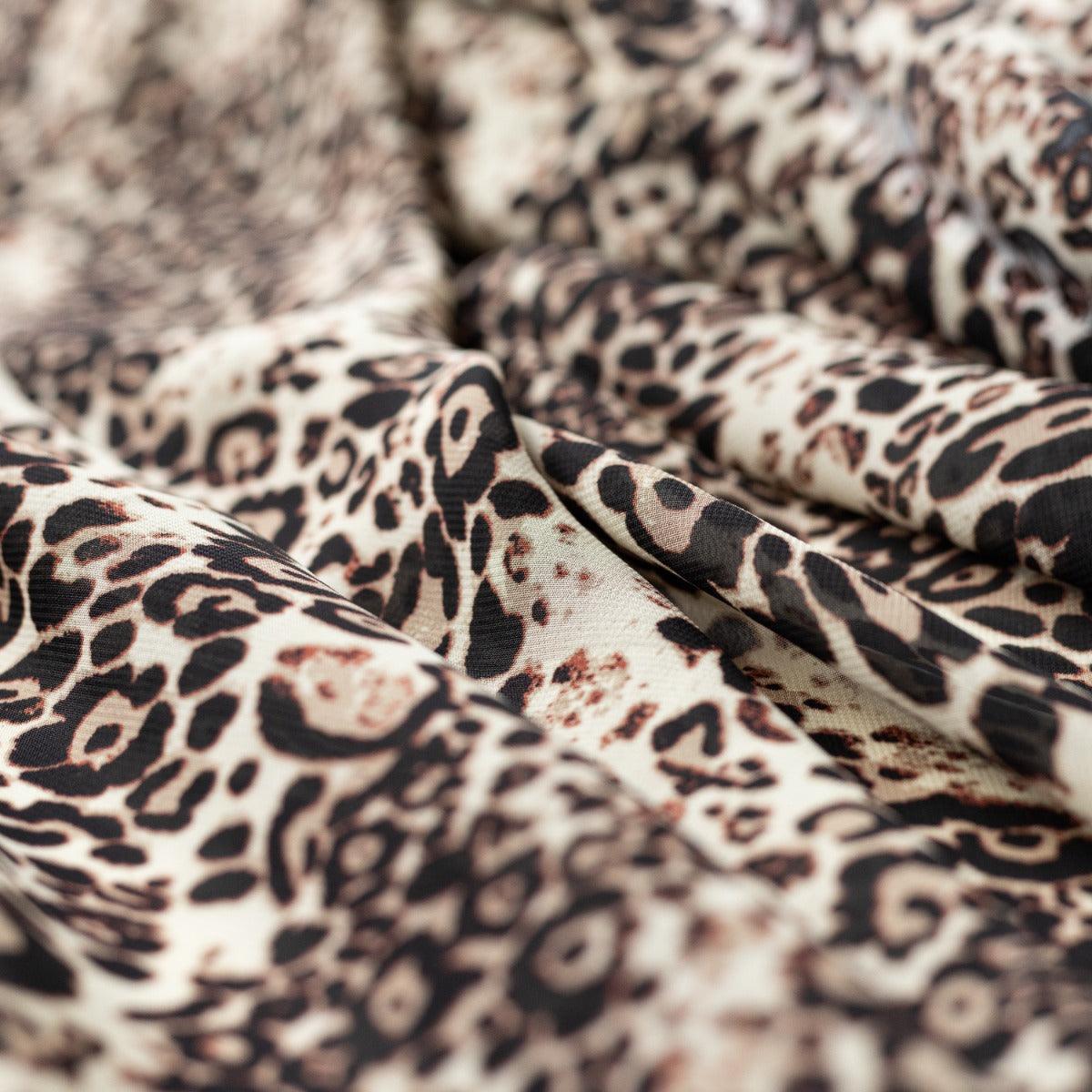 Voal animal print leopard 2