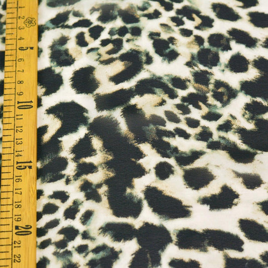 Voal animal print - Leopard