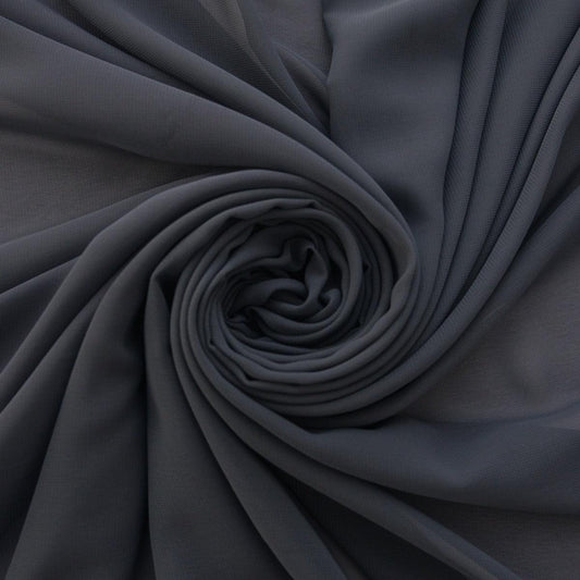 Voal Chiffon - Gri antracit