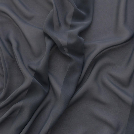 Voal Chiffon - Gri antracit
