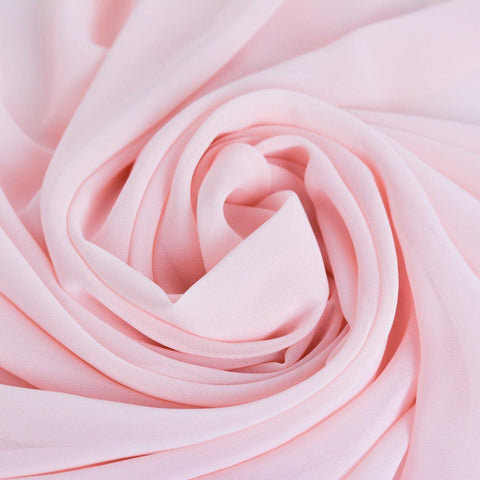 Voal Chiffon - Roz Somon folosit la fabricarea rochiilor