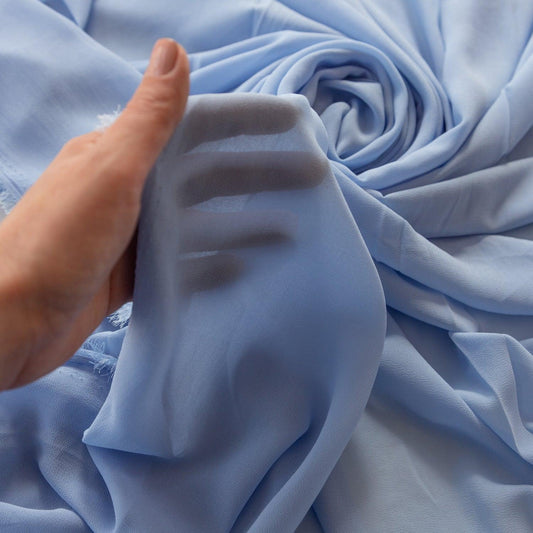 Voal Georgette Bleu