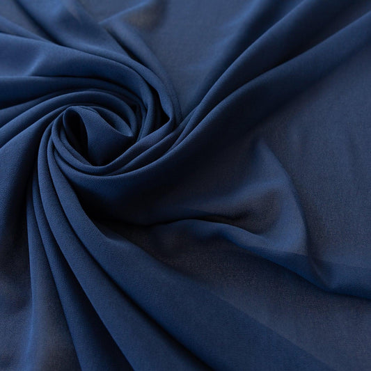 Voal Georgette Bleumarin