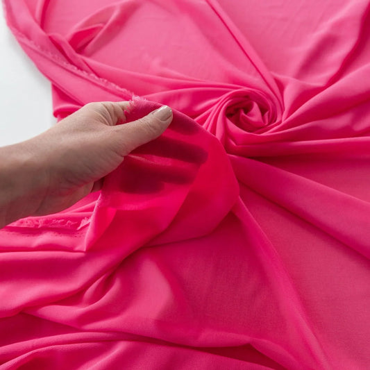 Voal Georgette Fucsia 2