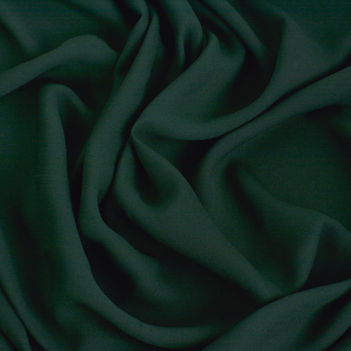 Voal Georgette - Verde Smarald Inchis